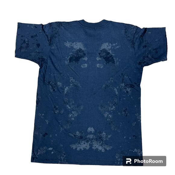 Vintage Wolf Scene T-Shirt Single Stitch - Picture 2 of 3